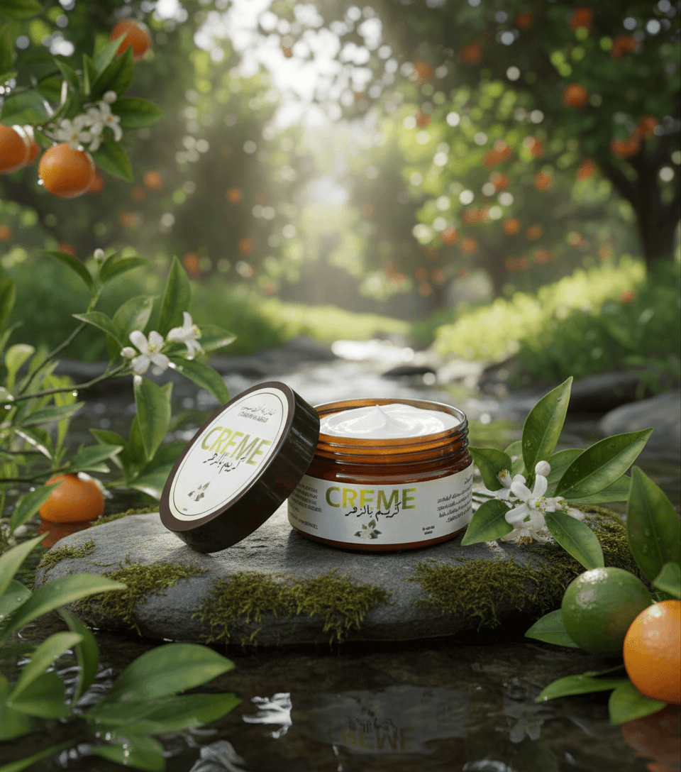 crème de jour douceur à la fleur d'oranger