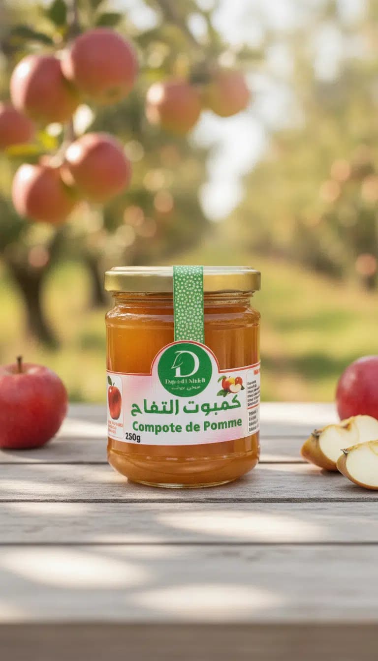 compote de pomme 250g